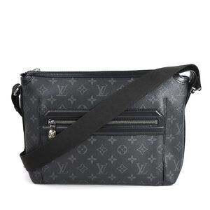 Louis Vuitton Monogram Eclipse Black Odysse Messenger Shoulder Bag Canvas